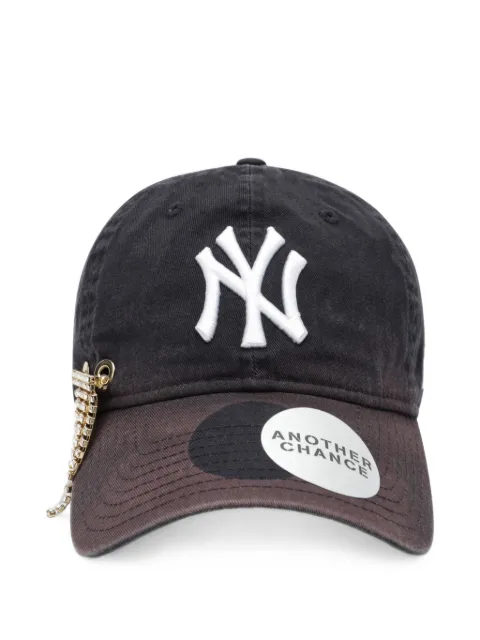 ANOTHER CHANCE embellished logo-embroidered baseball cap