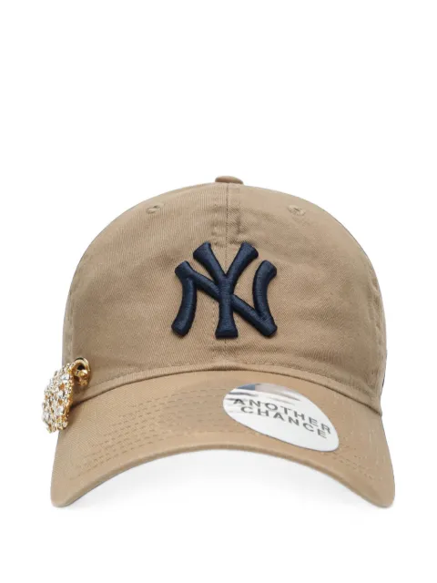 ANOTHER CHANCE embellished logo-embroidered baseball cap