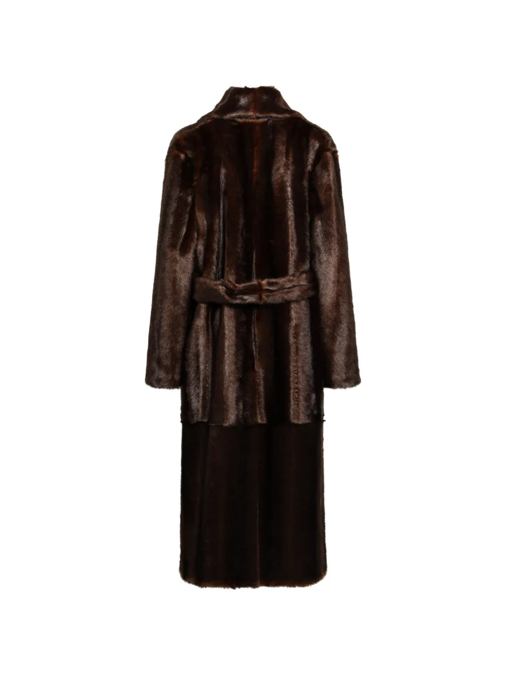 BB Couture Beth jas van imitatiebont Bruin