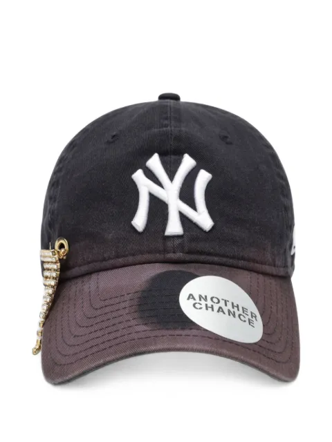 ANOTHER CHANCE embellished logo-embroidered baseball cap