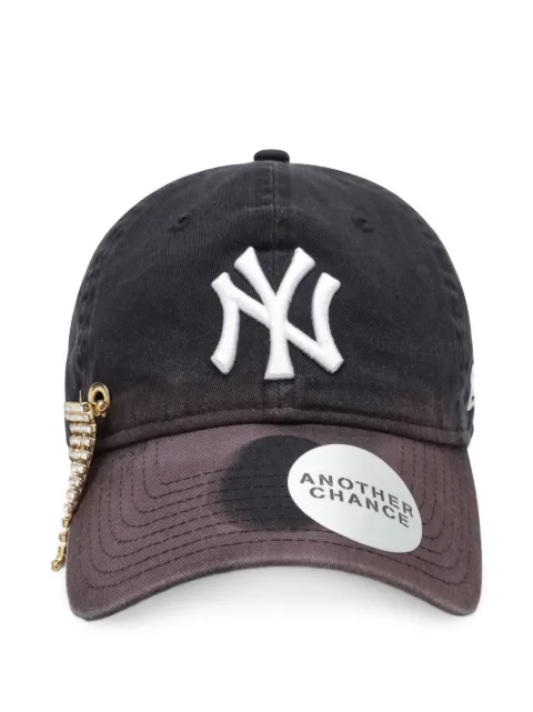 ANOTHER CHANCE embellished logo-embroidered baseball cap