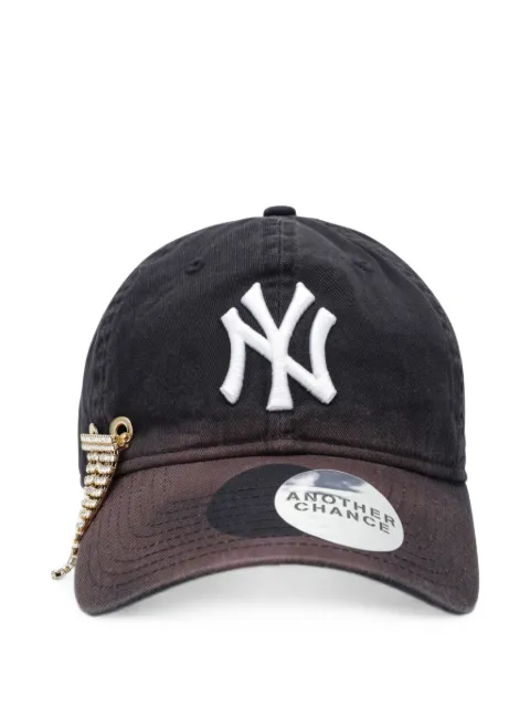ANOTHER CHANCE crystal-embellished baseball cap