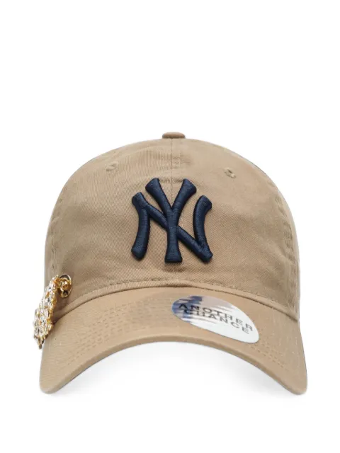 ANOTHER CHANCE crystal-embellished logo-embroidered cap
