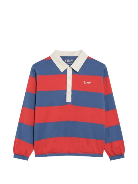 Tiny Cottons striped polo top