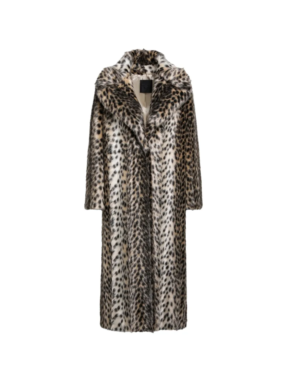 BB Couture leopard-print notch-lapel coat