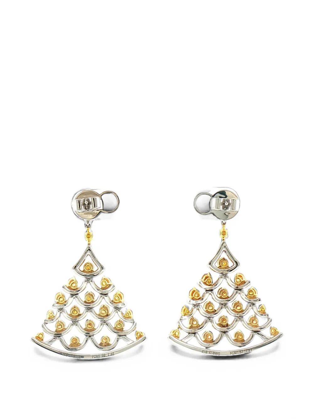 HYT Jewelry diamond drop earrings