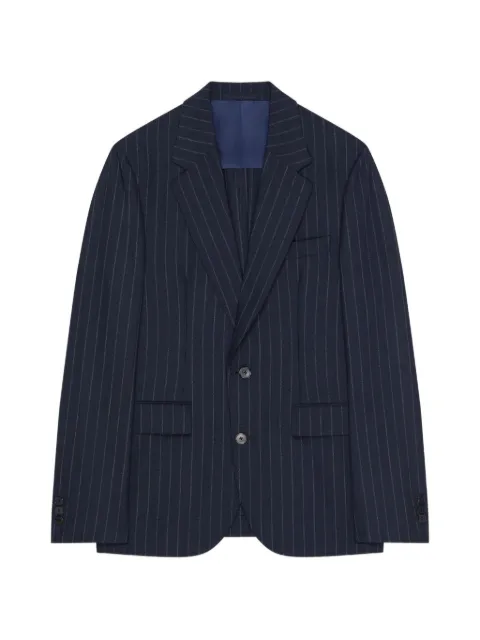 Givenchy single-breasted striped jacket