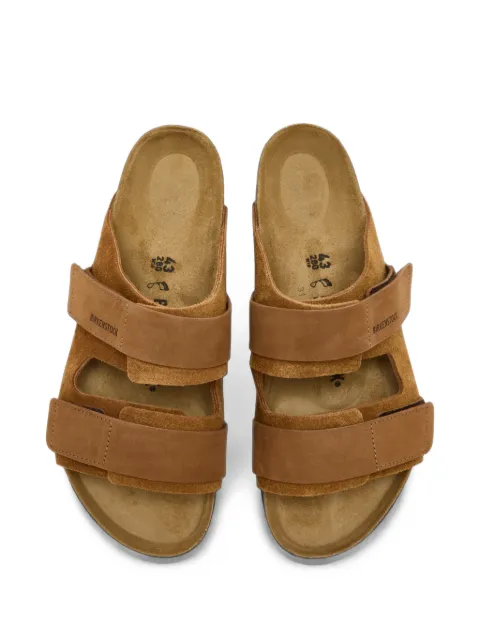 Birkenstock Uji touch-strap suede sandals