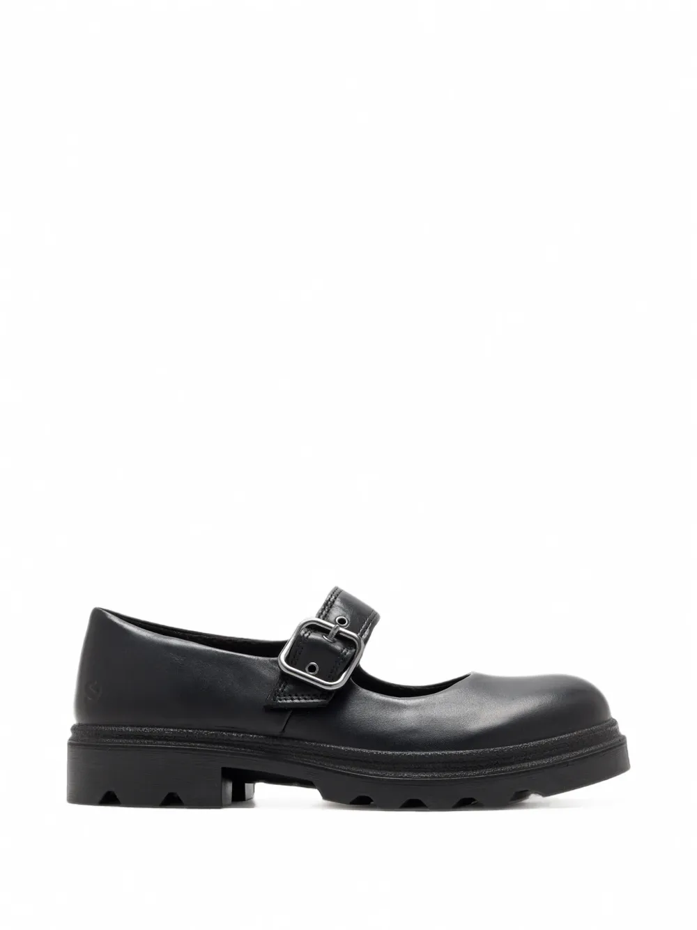 ECCO Mary Jane leather shoes - Nero