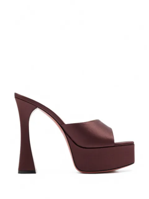 Amina Muaddi Dalida platform mules