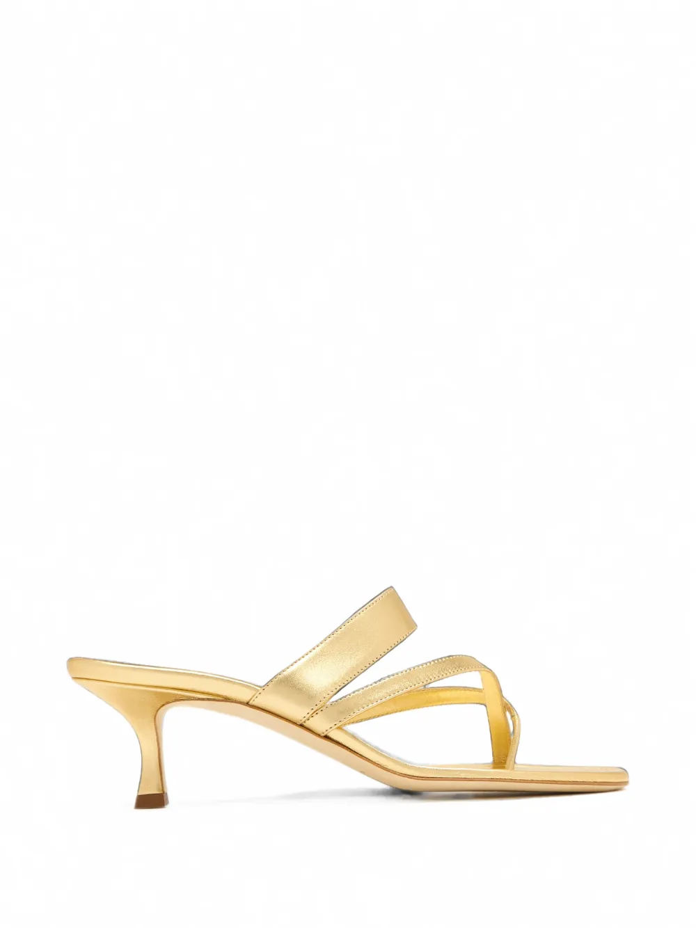 Manolo Blahnik Susa strappy leather sandals - Or Manolo Blahnik Susa strappy leather sandals - Or
