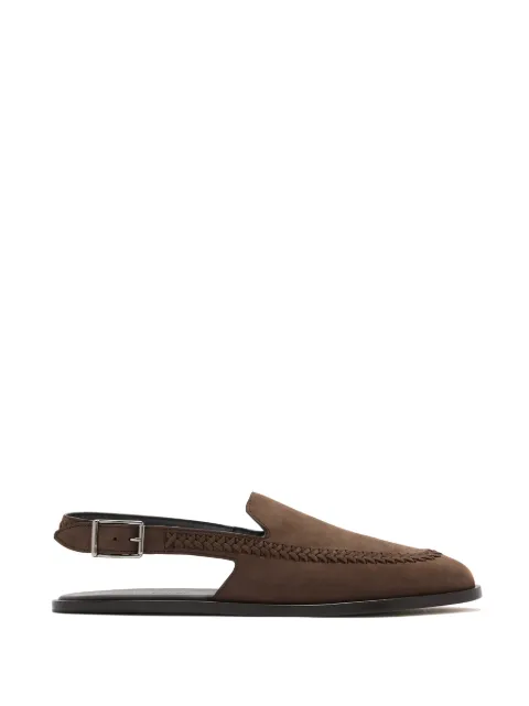 Manolo Blahnik Panarea woven-trim sandals