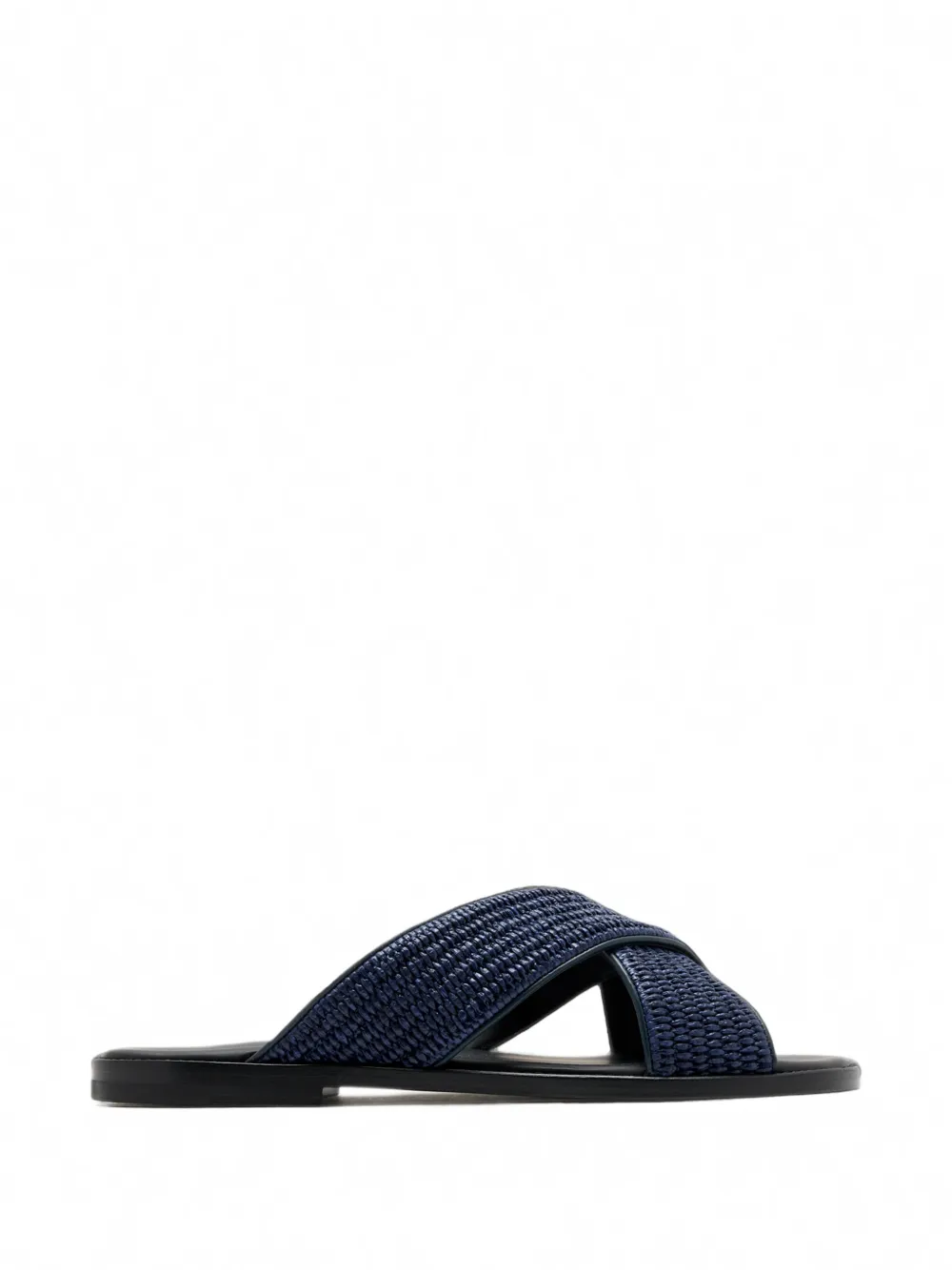 Manolo Blahnik Otawi crossover-strap sandals - Bleu