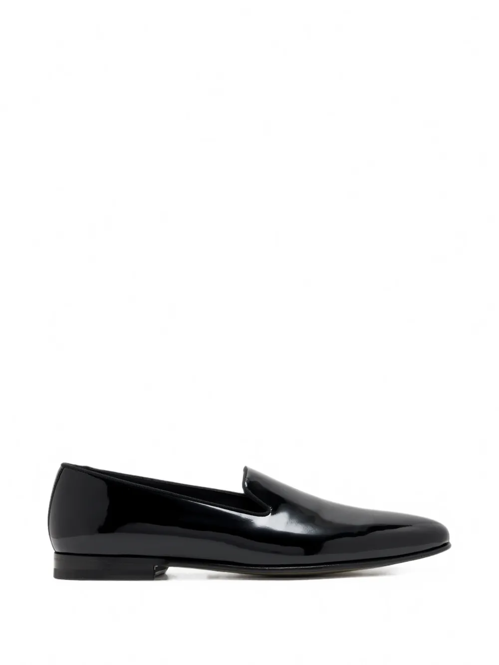 Manolo Blahnik Mario patent leather loafers - Nero