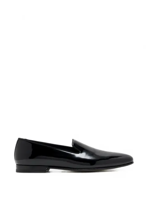 Manolo Blahnik Mario patent leather loafers
