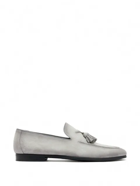 Magnanni Aston tassel-embellished suede loafers