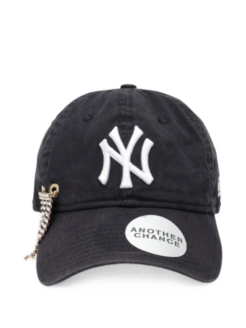 ANOTHER CHANCE embellished logo-embroidered cap