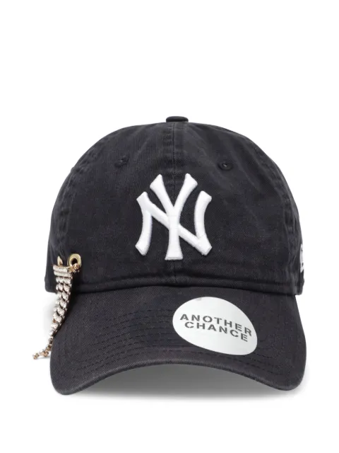 ANOTHER CHANCE embellished logo-embroidered cap