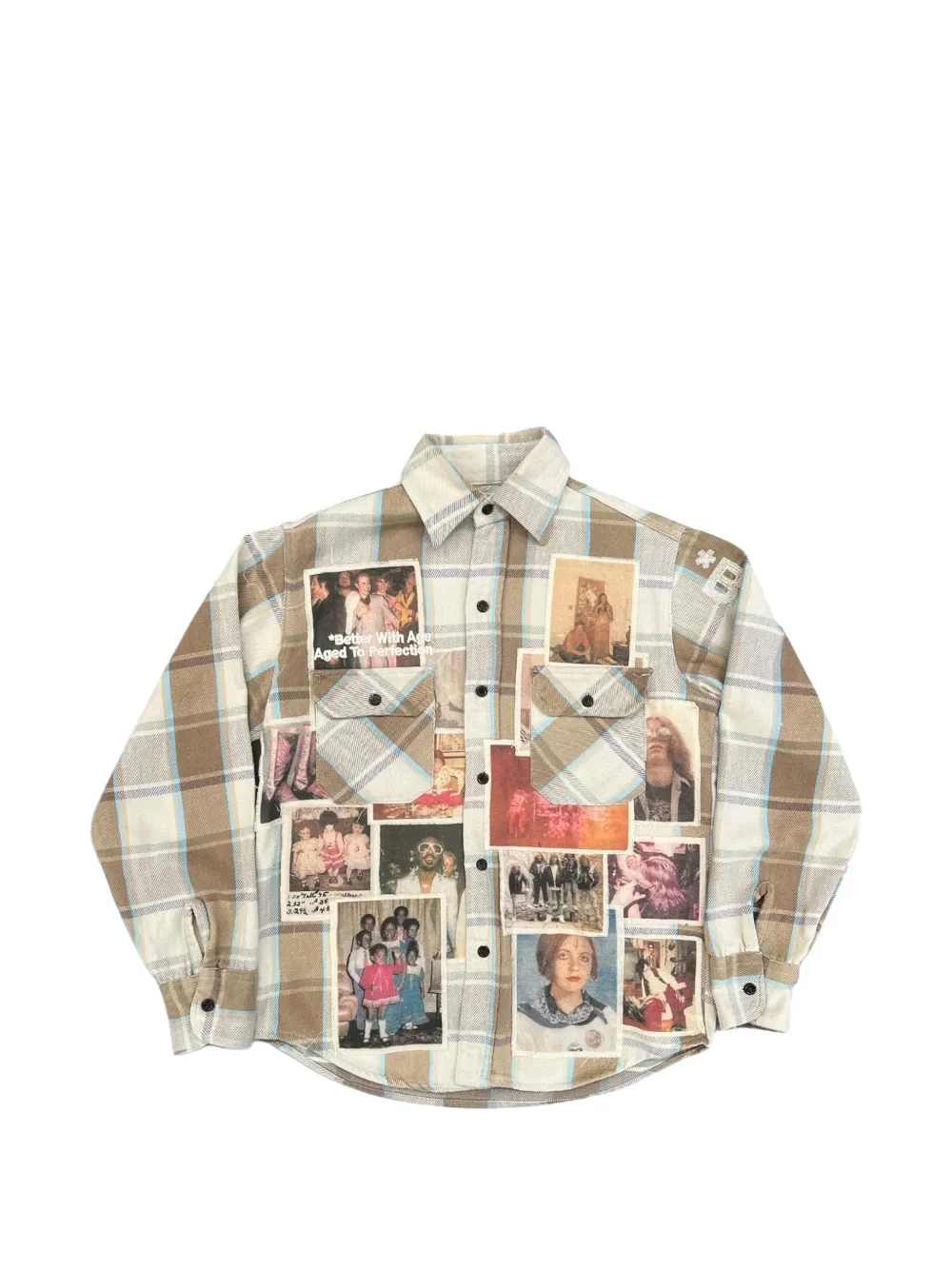 Better with Age Menage flannel shirt