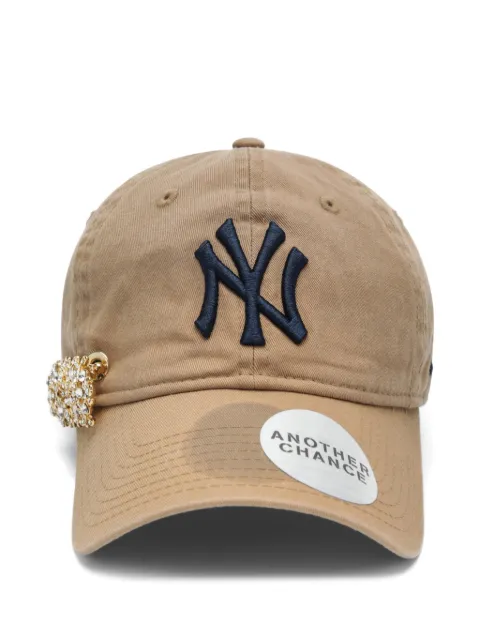 ANOTHER CHANCE embellished logo-embroidered cap