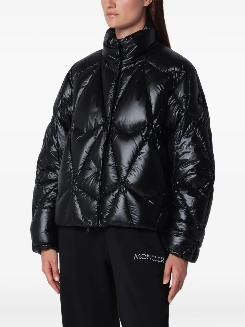 Moose Knuckles Iceberg quilted puffer jacket - Nero