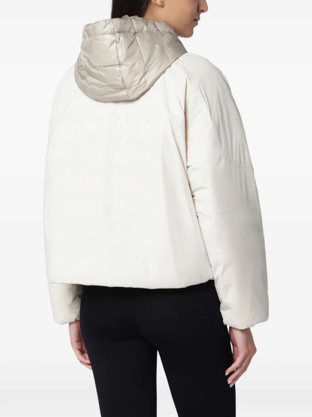Moose Knuckles Tegan bomberjack met capuchon Beige