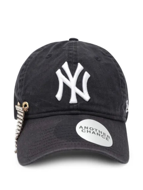 ANOTHER CHANCE crystal-embellished logo-embroidered cap
