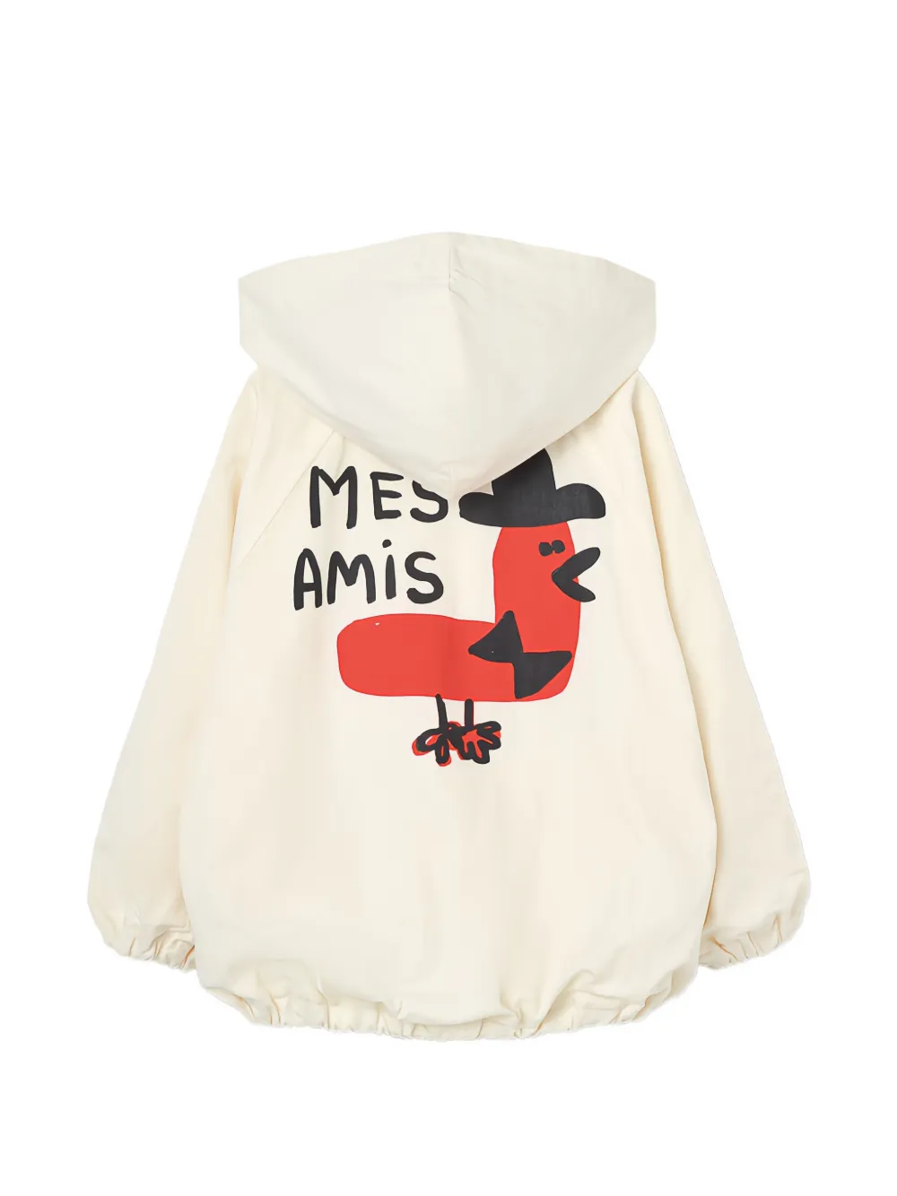 The Animals Observatory Jack met grafische print Beige