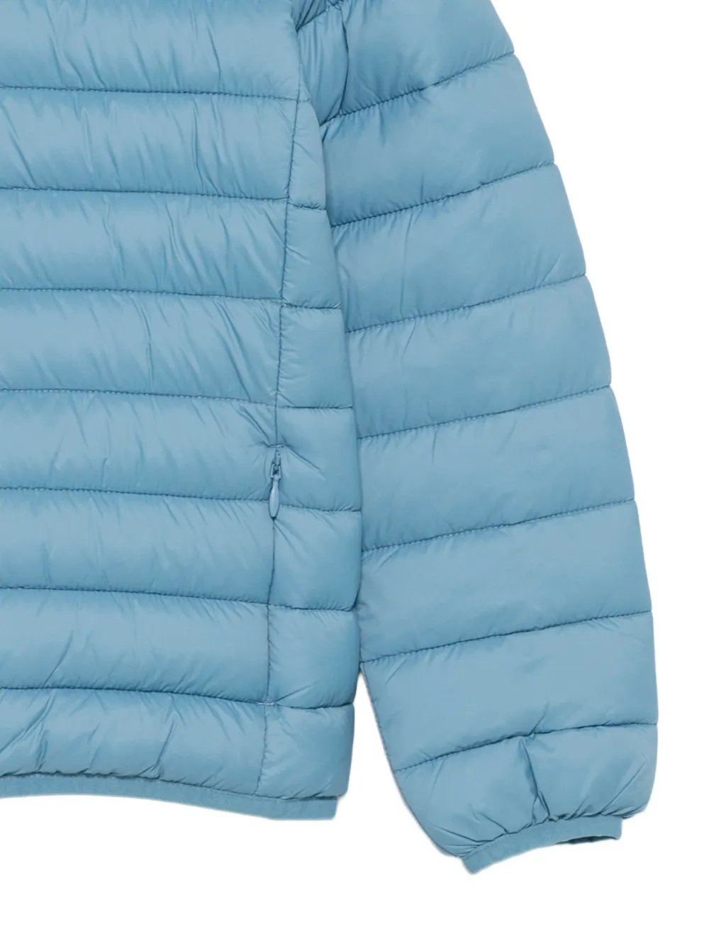 Save The Duck Kids Dony gewatteerd jack met capuchon Blauw