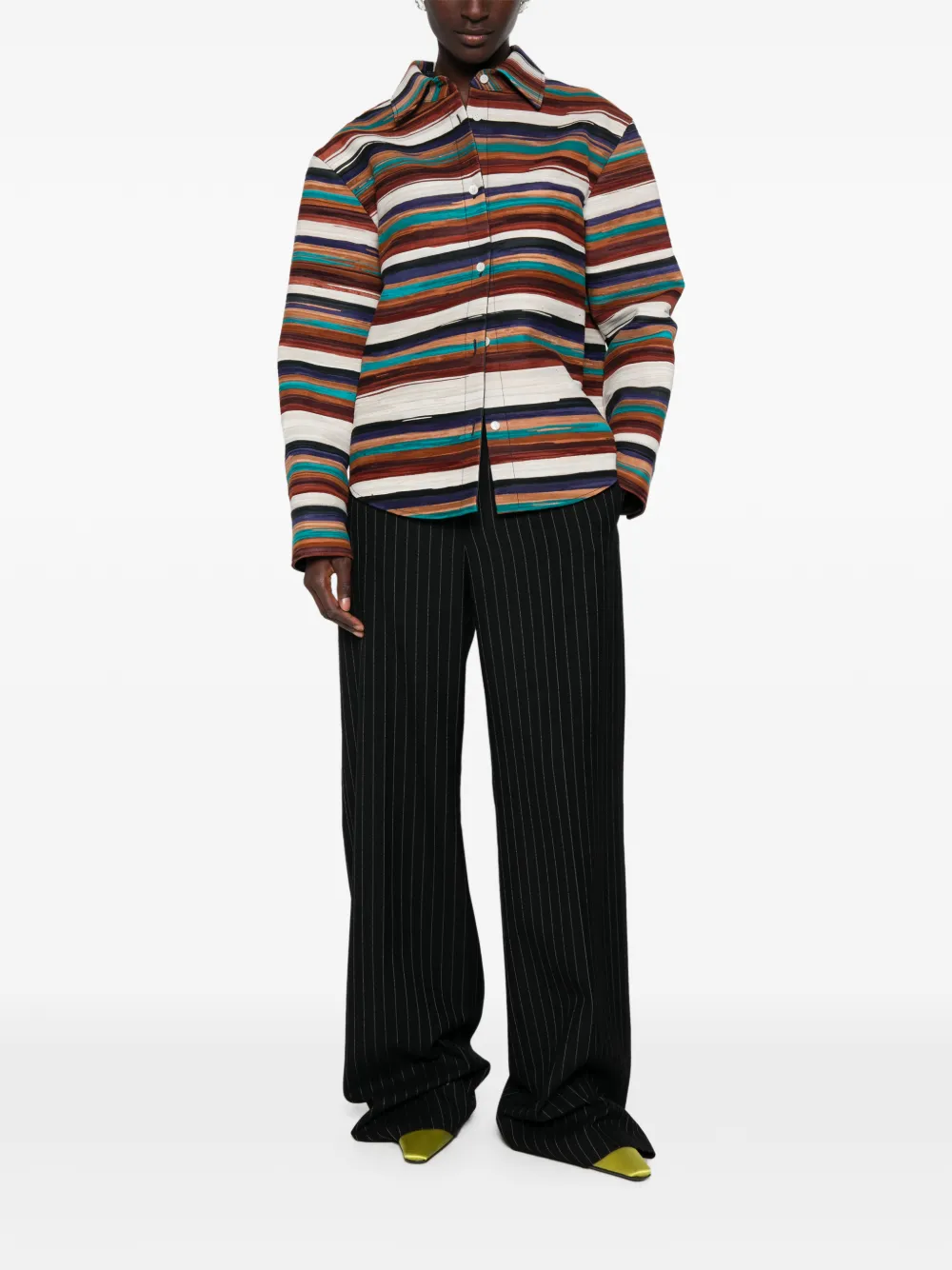 LOEWE Leren jack Bruin