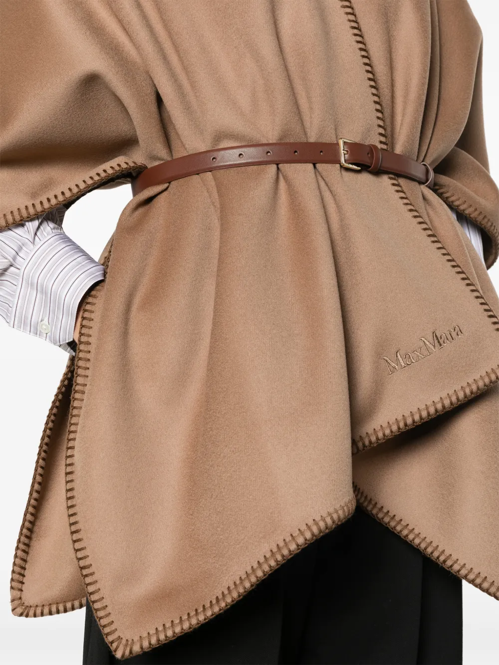 Max Mara Wollen jas Beige