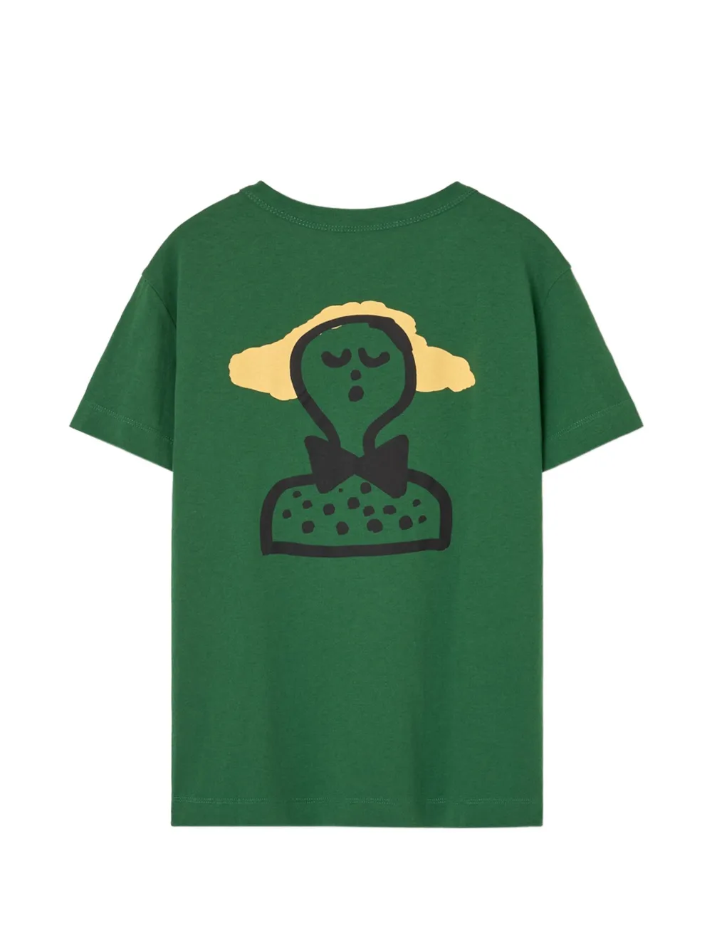 The Animals Observatory T-shirt met logoprint Groen