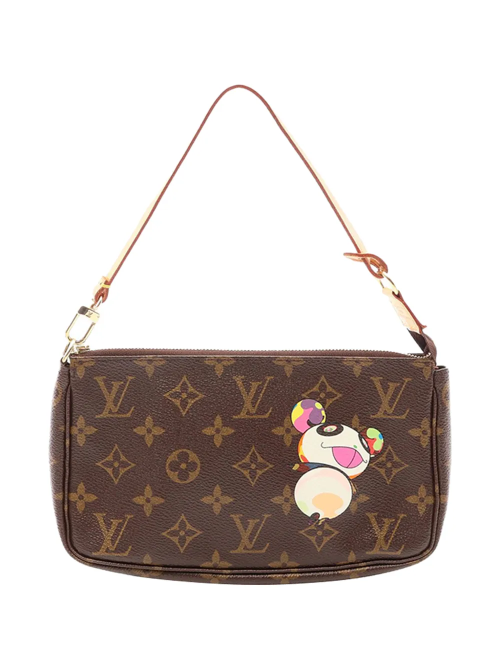 Louis Vuitton Pre-Owned 1994 Takashi Murakami Monogram Panda Pochette Accessoires shoulder bag - Marrone