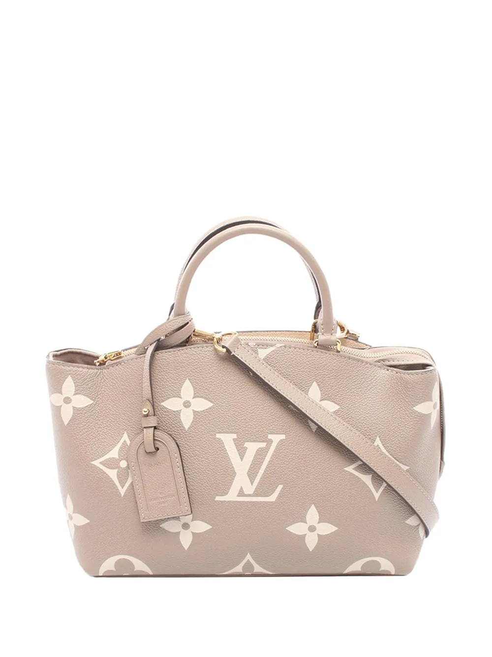 Louis Vuitton Pre-Owned 2000-2026 Bicolor Monogram Empreinte Giant Petit Palais satchel - Marrone