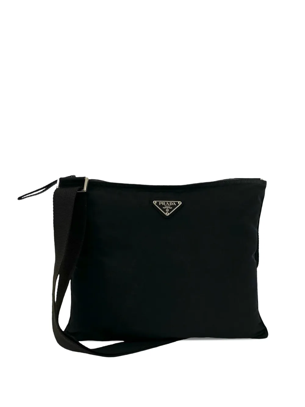 Prada Pre-Owned 2019-2026 Tessuto Zip Top crossbody bag - Nero