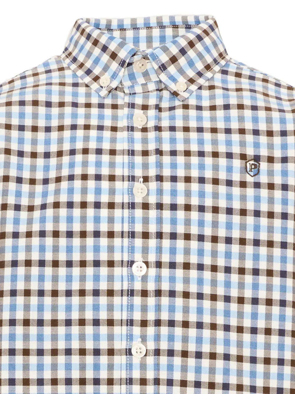 Patachou Geruit shirt Wit