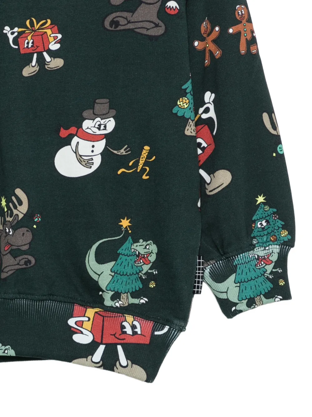 Molo Sweater met grafische print Groen