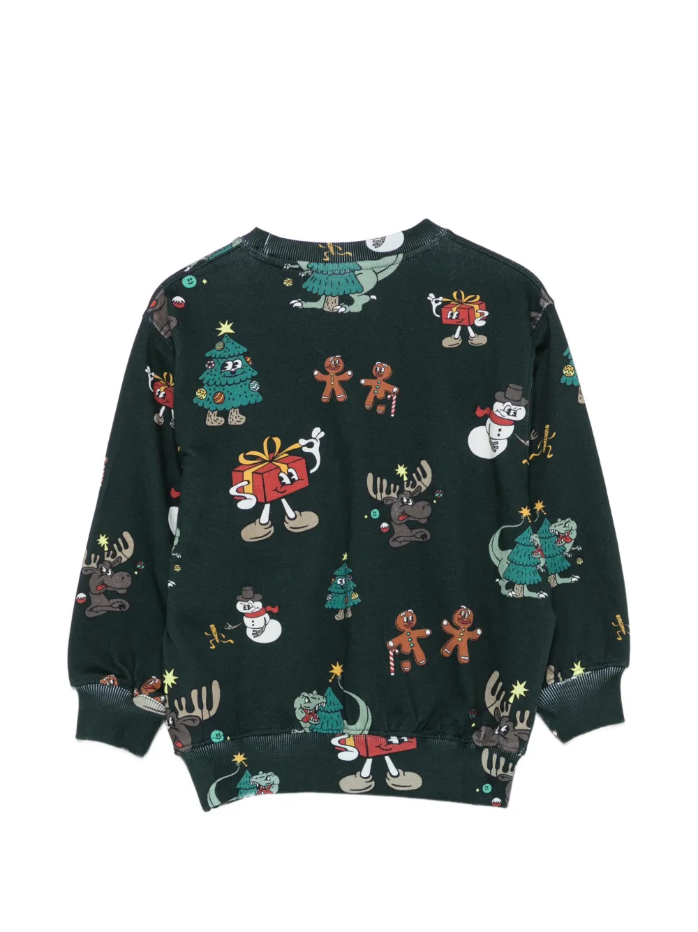Molo Sweater met grafische print Groen