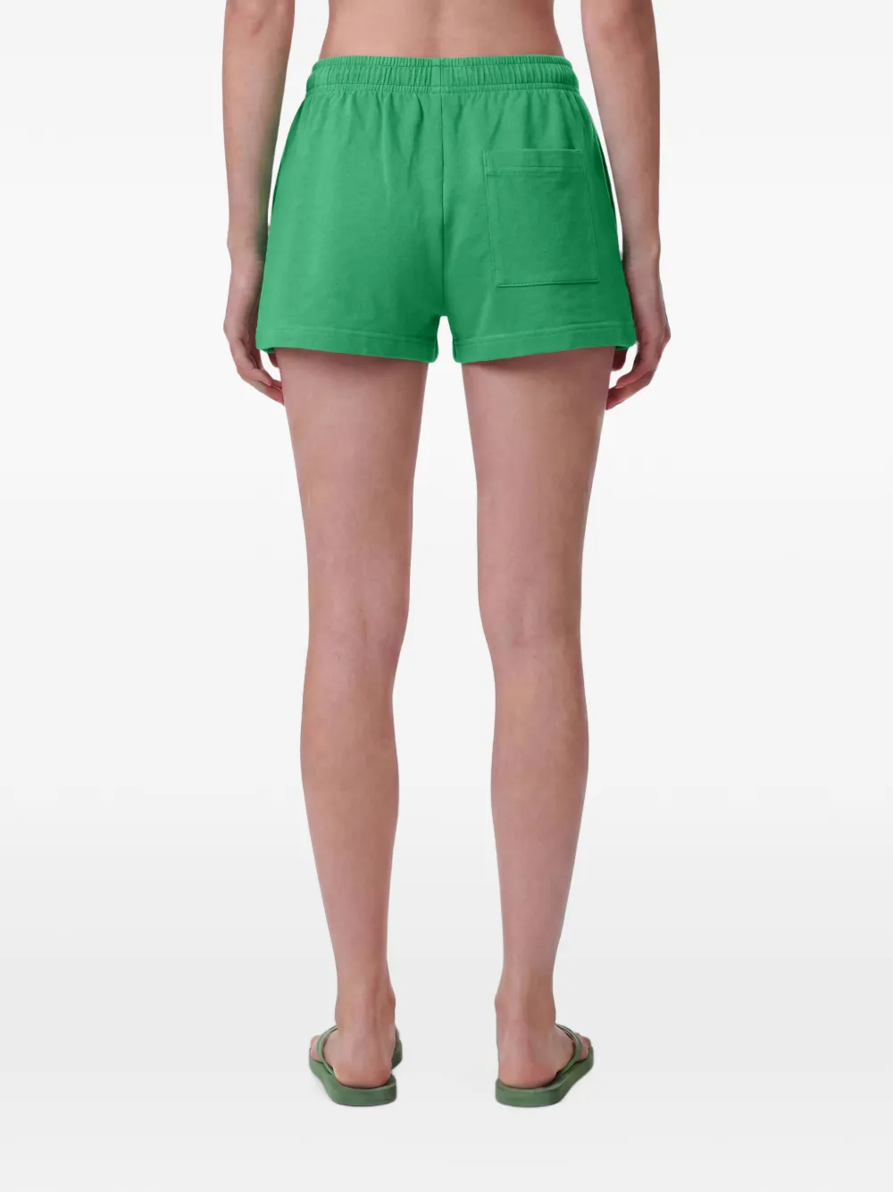 Sporty & Rich Shorts met elastische tailleband Groen