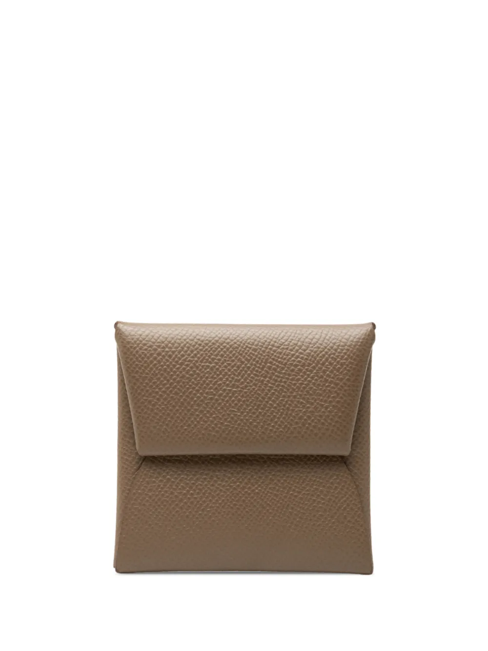 Hermès Pre-Owned 2022 Epsom Bastia Purse coin pouch - Marrone