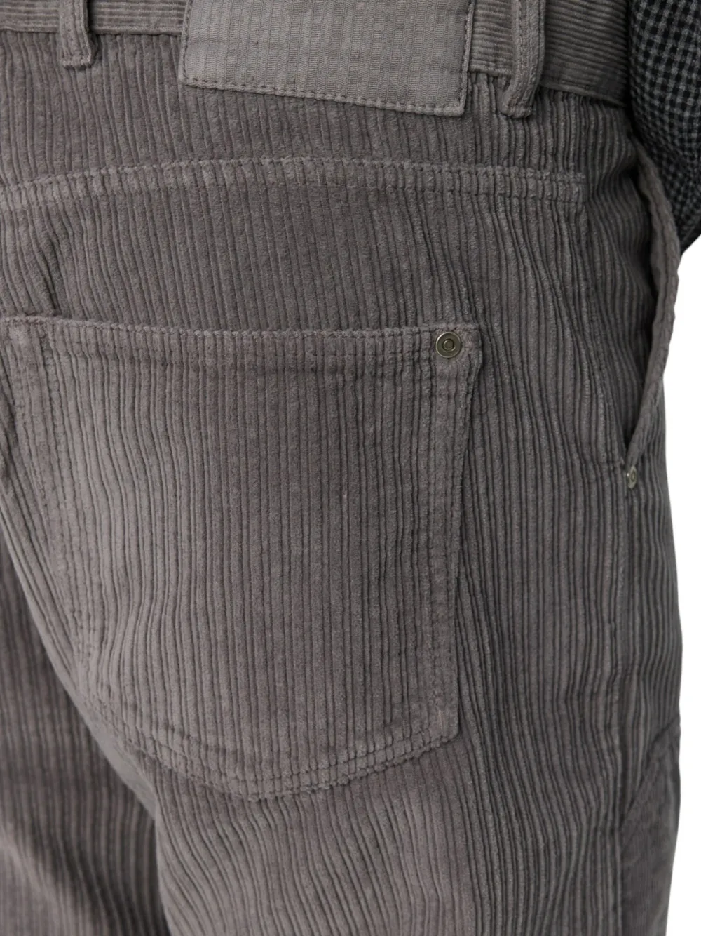 mfpen Ribfluwelen broek met dubbele knie Grijs