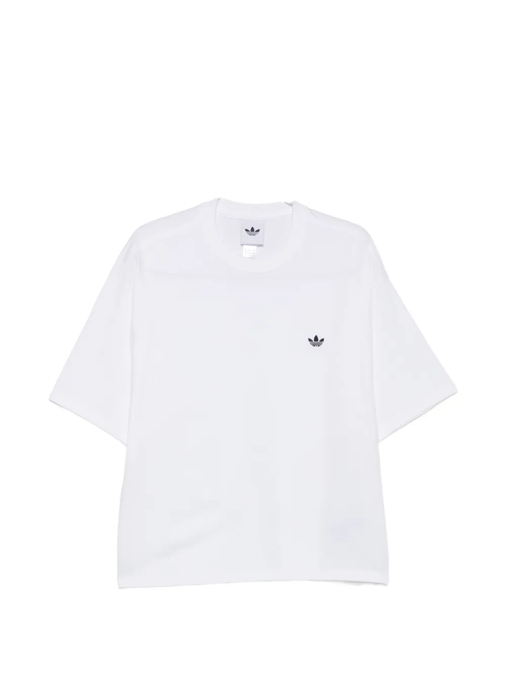 adidas logo-embroidered T-shirt