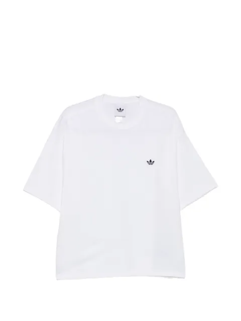 adidas logo-embroidered T-shirt