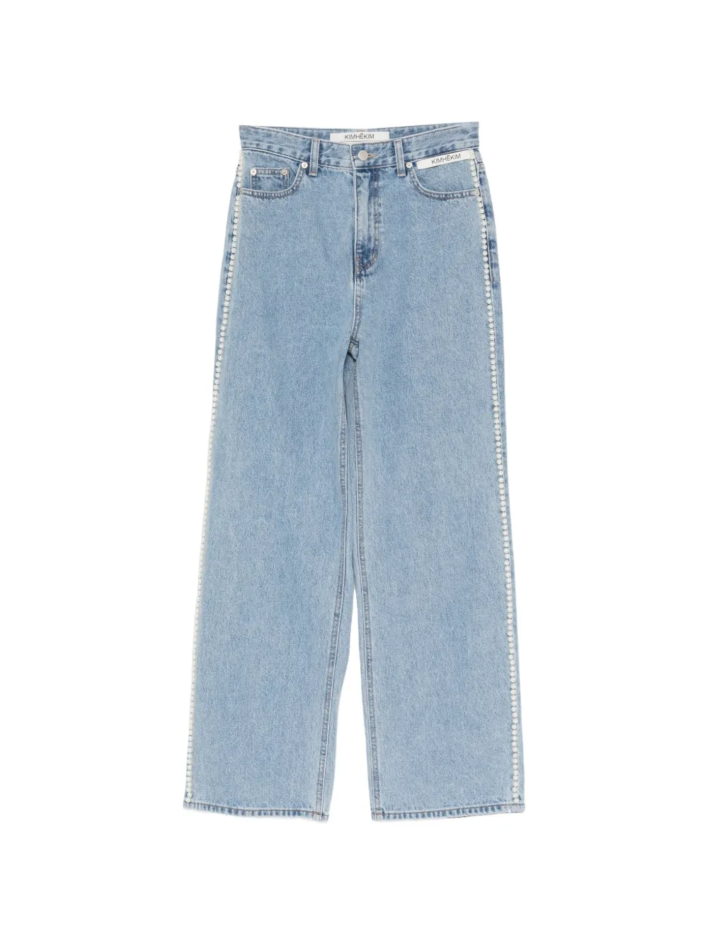 Kimhekim Jeans con decorazione - Blu