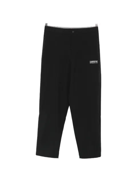 adidas logo-patch trousers
