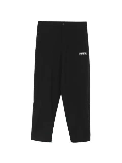 adidas logo-patch trousers