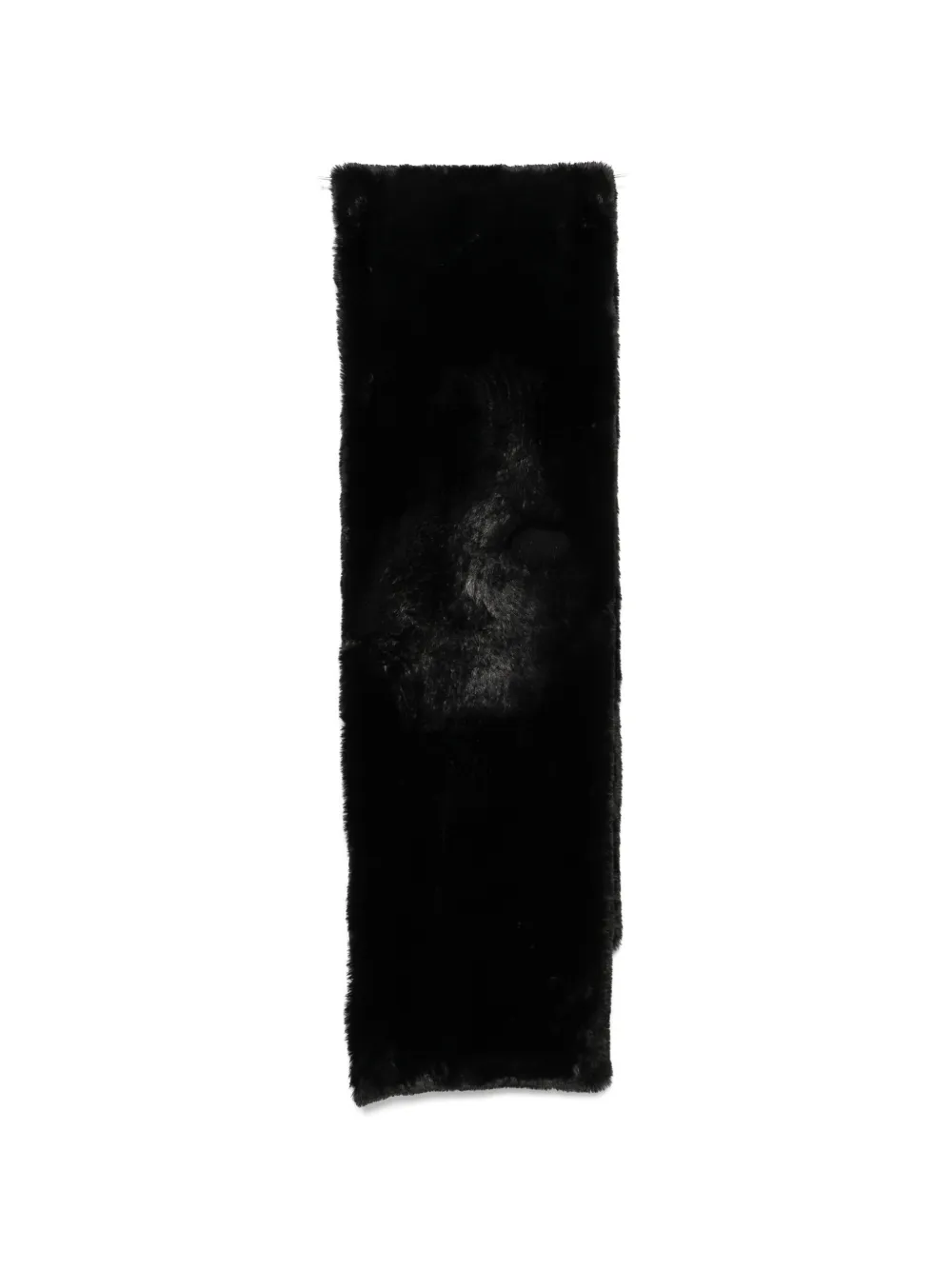 Max Mara faux-fur scarf - Schwarz