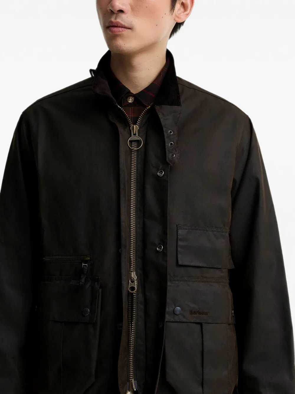 Barbour Modified Ursula Waxed jack Bruin