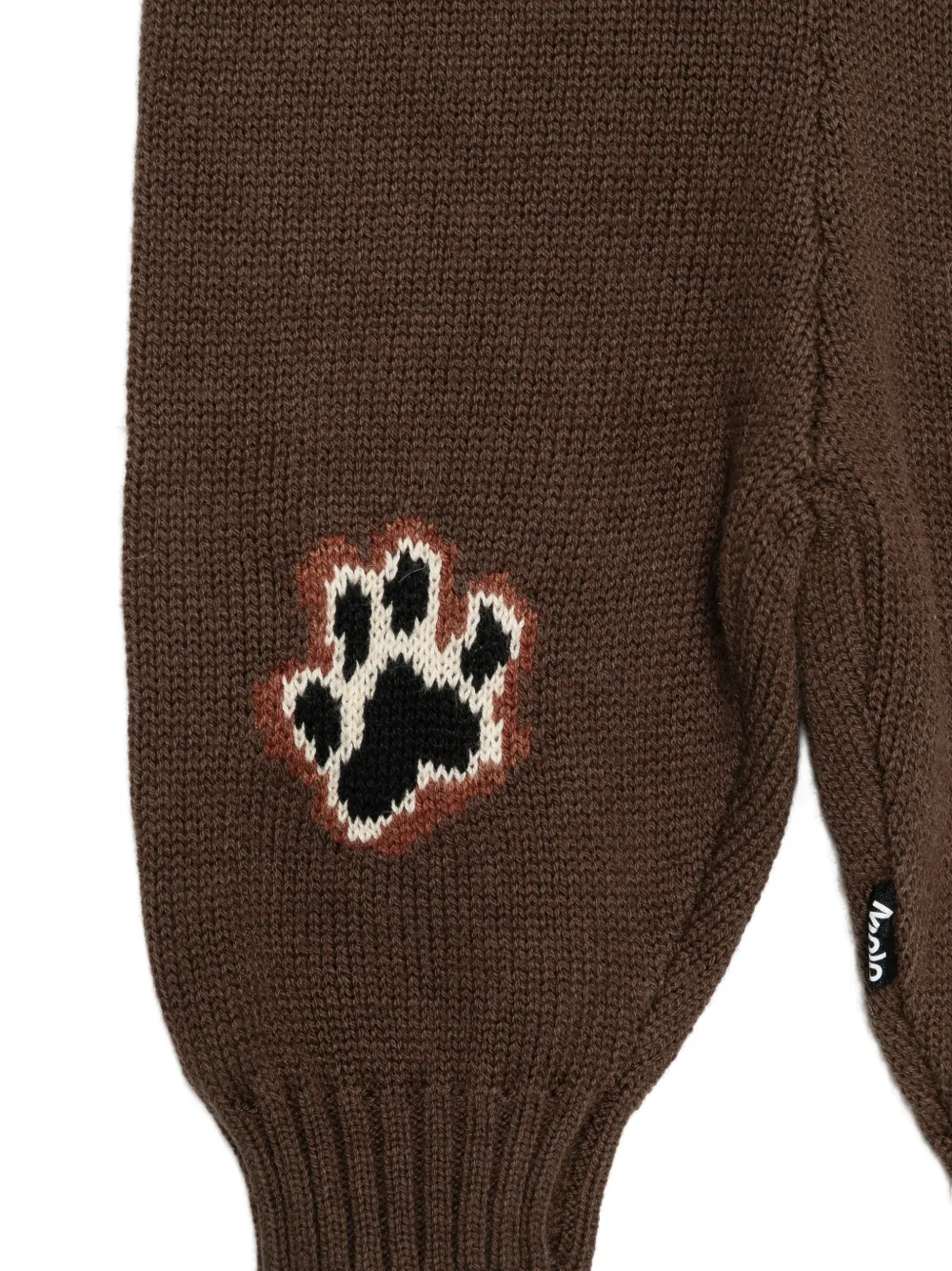 Molo Gebreide broek met pootprint Bruin