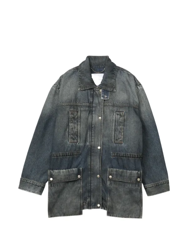 Halfboy Field Denim Jacket in Blue